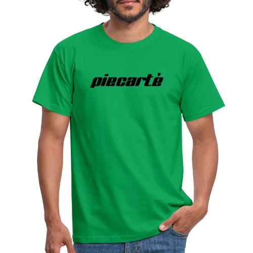 Piecarté Logo schwarz - Männer T-Shirt