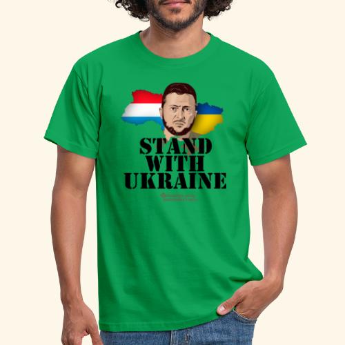 Ukraine Luxemburg T-Shirt Design - Männer T-Shirt