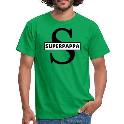 Pappa / Superpappa - T-skjorte for menn