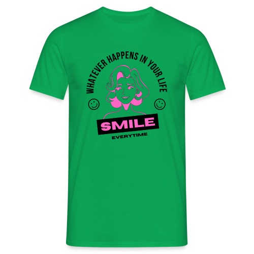 smile - T-shirt herr