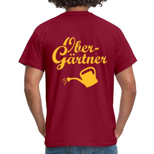 Garten Gärtner - Obergärtner mit Gießkanne - Männer T-Shirt
