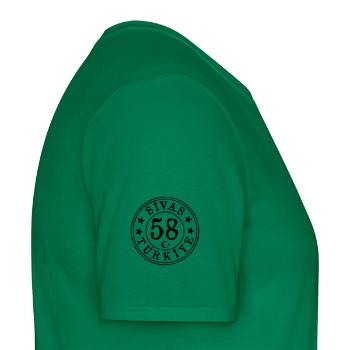 Sivas 58 Vintage - Männer T-Shirt - Kelly Green - Rechts - AI Model Male 178 dark (178cm)