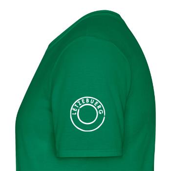 Luxemburg - Männer T-Shirt - Kelly Green - Links - AI Model Male 178 dark (178cm)