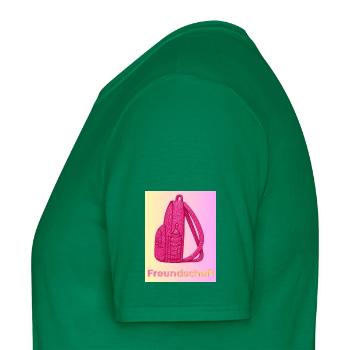 Freundschaft Glitzer Rucksack pink - Männer T-Shirt - Kelly Green - Links - AI Model Male 178 dark (178cm)