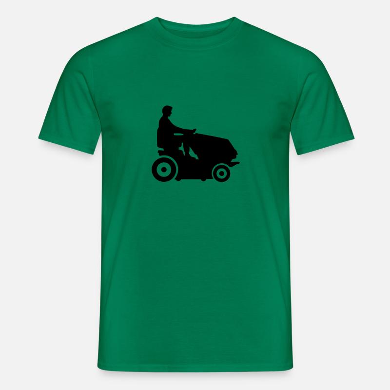Lawn mower - Men's T-Shirt - kelly green