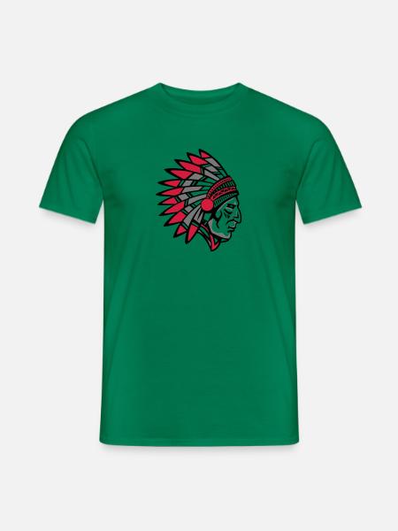 Indian Indians - Men's T-Shirt - kelly green