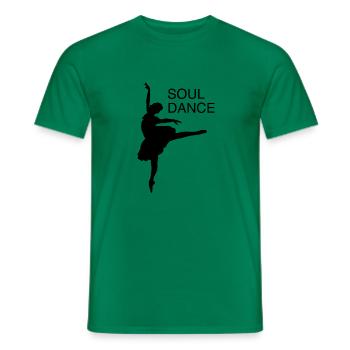 Dancing Dance Music - Männer T-Shirt - Kelly Green - Vorne - AI Model Male 178 dark (178cm)