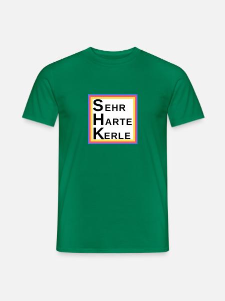 SHK - Sehr Harte Kerle - Männer T-Shirt - Kelly Green