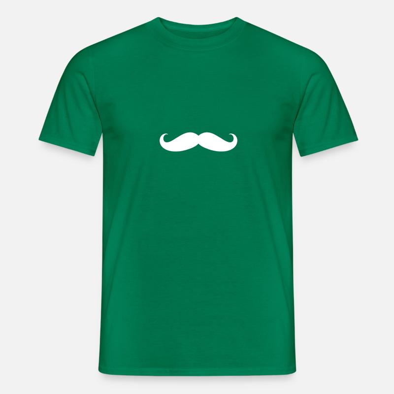 Bart, Schnauzer - Männer T-Shirt - Kelly Green