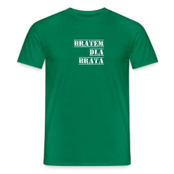 Bdbct - Men's T-Shirt - kelly green - Front - AI Model Male 178 dark (178cm)
