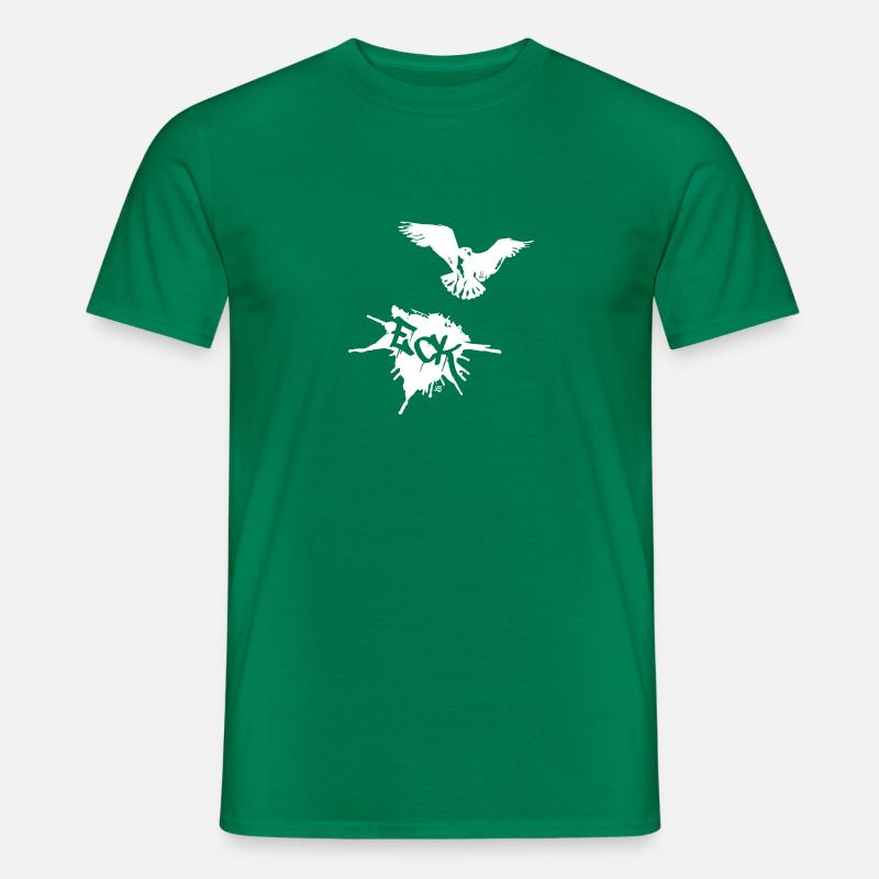 Möwe und Eckernförde - Männer T-Shirt - Kelly Green