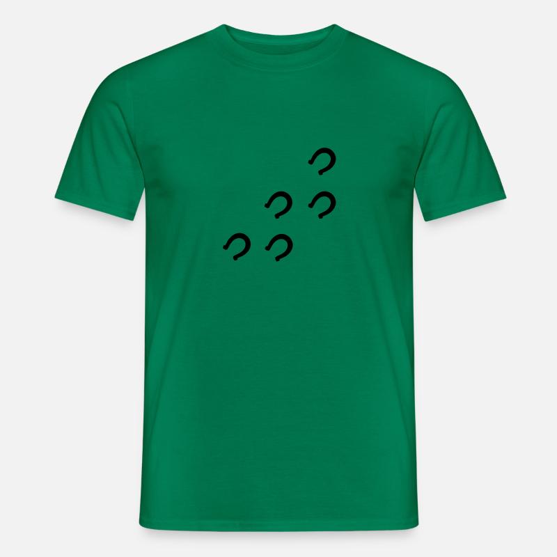Pferd Hufe - Männer T-Shirt - Kelly Green