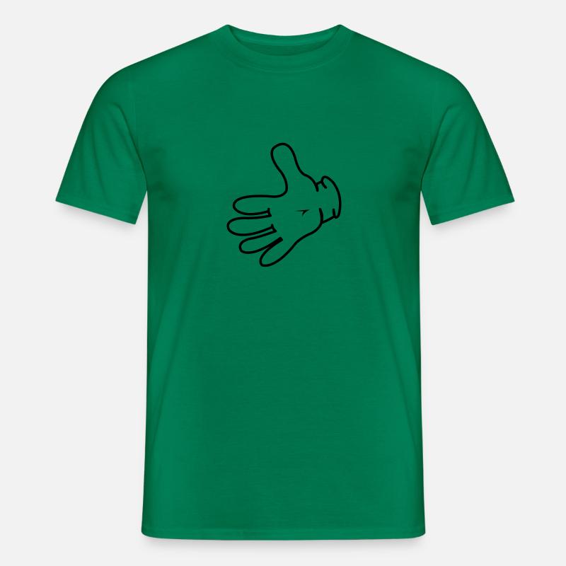 hand comic 01 - Männer T-Shirt - Kelly Green