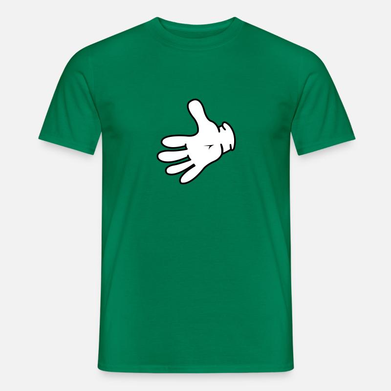 hand comic 02 - Männer T-Shirt - Kelly Green