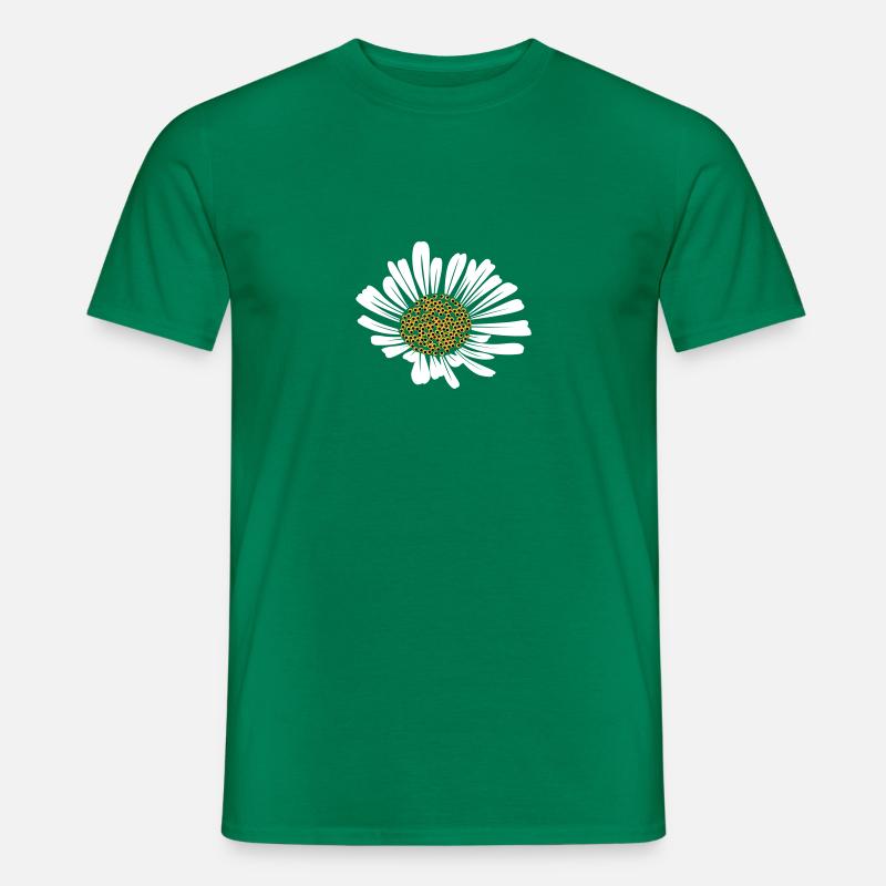 Gänseblümchen - Männer T-Shirt - Kelly Green