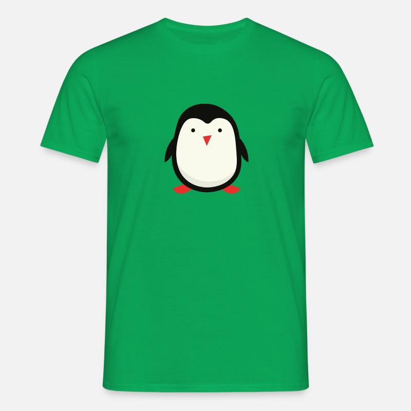 Netter kleiner Pinguin - Männer T-Shirt - Kelly Green