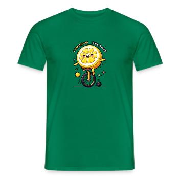 Lemon Aid - Männer T-Shirt - Kelly Green - Vorne - AI Model Male 178 dark (178cm)