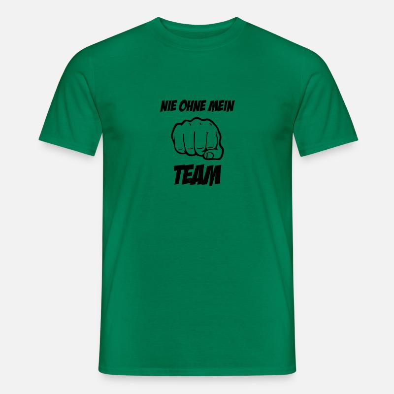 team - Männer T-Shirt - Kelly Green