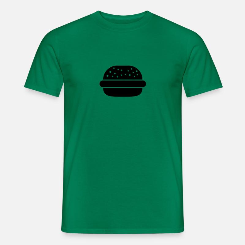 Hamburger - Männer T-Shirt - Kelly Green