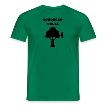 Schräger Vogel - Männer T-Shirt - Kelly Green - Vorne - AI Model Male 178 dark (178cm)