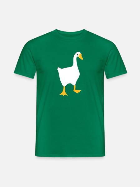 Sehr böse weiße Gans - Männer T-Shirt - Kelly Green