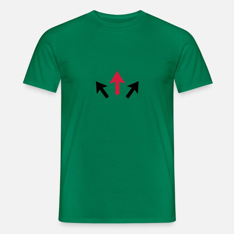 pfeile 01 - Männer T-Shirt - Kelly Green