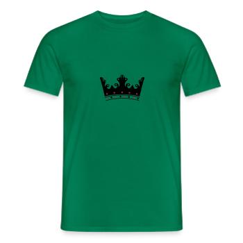 couronne - T-shirt homme - vert - Devant - AI Model Male 178 dark (178cm)