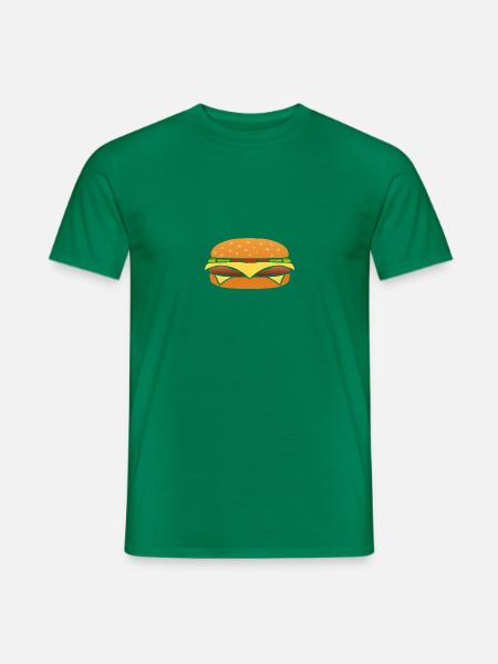 burger burger sandwish hot dog - Männer T-Shirt - Kelly Green