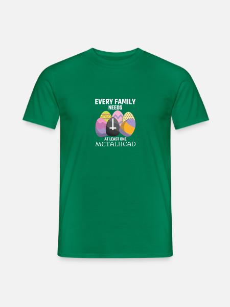 Heavy-Metal Rock Death-Metal Ostern - Männer T-Shirt - Kelly Green