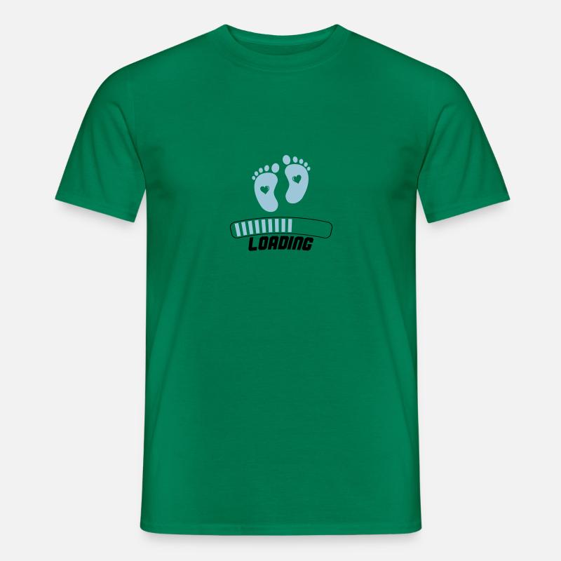 baby loading 002 - Männer T-Shirt - Kelly Green