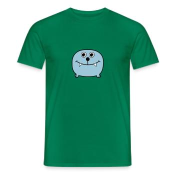 monster - Männer T-Shirt - Kelly Green - Vorne - AI Model Male 178 dark (178cm)