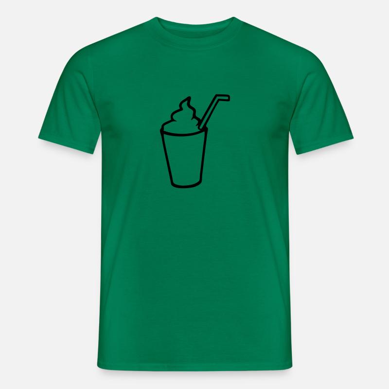 Milchshake - Männer T-Shirt - Kelly Green