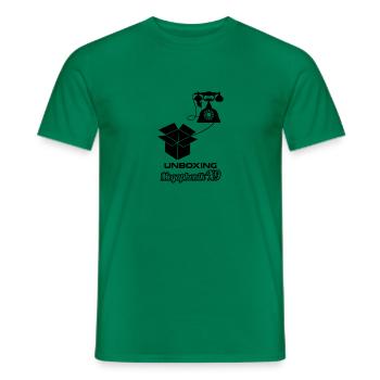 unbox blak - Männer T-Shirt - Kelly Green - Vorne - AI Model Male 178 dark (178cm)
