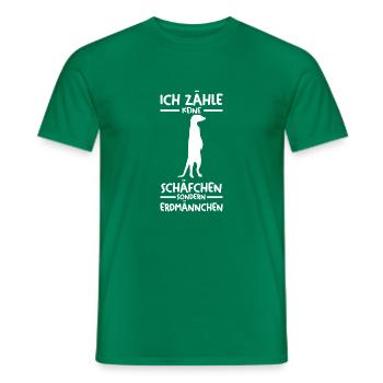 Erdmännchen - Männer T-Shirt - Kelly Green - Vorne - AI Model Male 178 dark (178cm)
