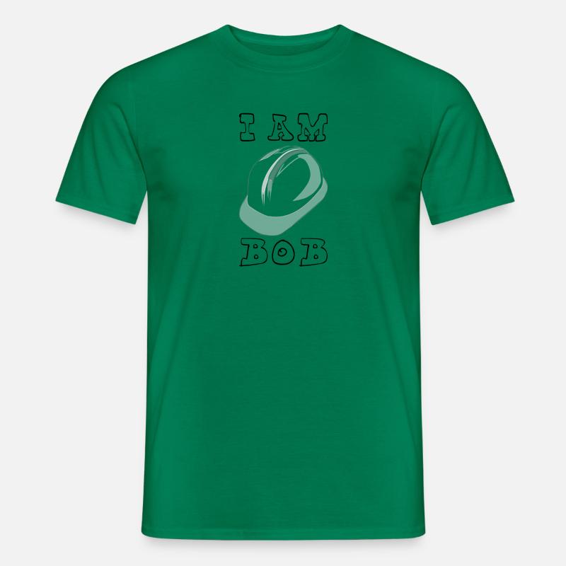 I am Bob! - Männer T-Shirt - Kelly Green