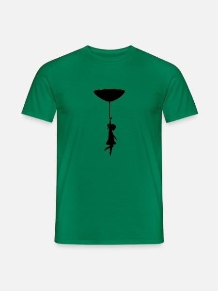 alles gute kommt von oben - Männer T-Shirt - Kelly Green