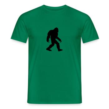 big foot - Männer T-Shirt - Kelly Green - Vorne - AI Model Male 178 dark (178cm)