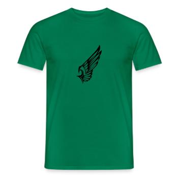 aile - T-shirt homme - vert - Devant - AI Model Male 178 dark (178cm)