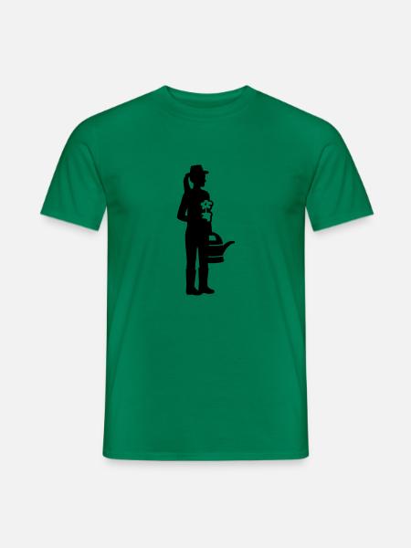 Gärtnerin - Männer T-Shirt - Kelly Green
