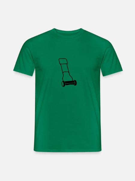 Rasenmäher Spindelmäher - Männer T-Shirt - Kelly Green