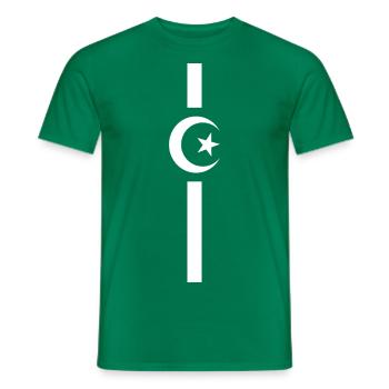 Algeria - Men's T-Shirt - kelly green - Front - AI Model Male 178 dark (178cm)