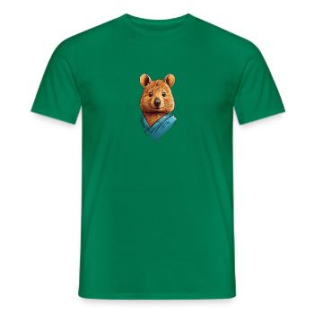 Quokka Karaté Australie Sport Cool - T-shirt homme - vert - Devant - AI Model Male 178 dark (178cm)