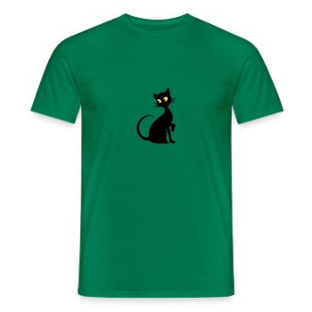 Chat - Männer T-Shirt - Kelly Green - Vorne - AI Model Male 178 dark (178cm)