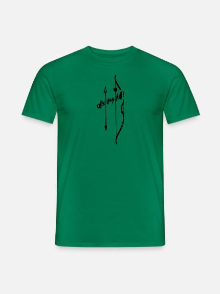 Alle ins Kill! No. 2 - Männer T-Shirt - Kelly Green