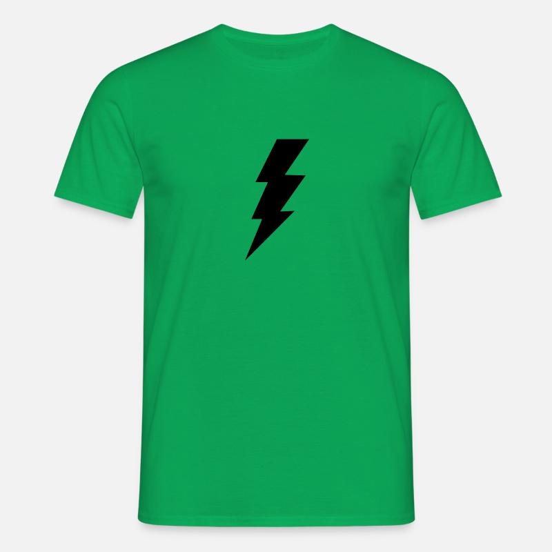 blitz thunder - Männer T-Shirt - Kelly Green
