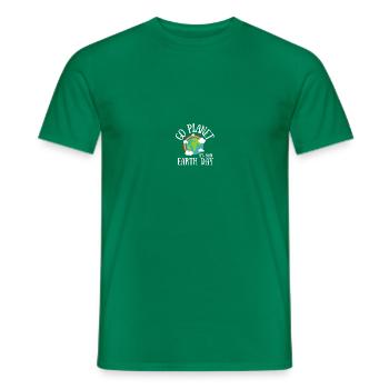 Go Planet It's Your Earth Day Rainbow - Männer T-Shirt - Kelly Green - Vorne - AI Model Male 178 dark (178cm)