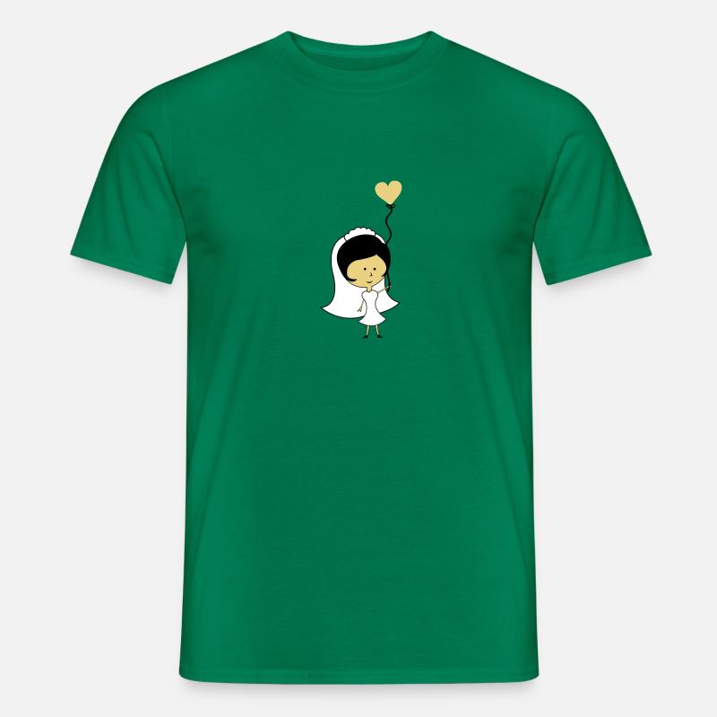 braut - Männer T-Shirt - Kelly Green