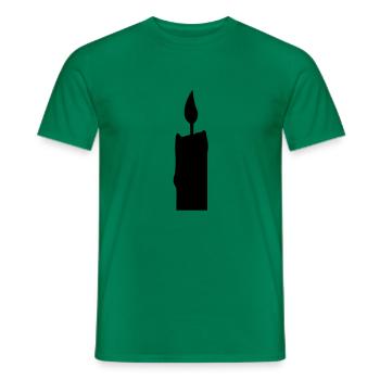 léger - T-shirt homme - vert - Devant - AI Model Male 178 dark (178cm)