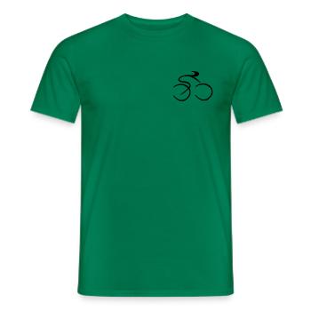 Fahrrad - Männer T-Shirt - Kelly Green - Vorne - AI Model Male 178 dark (178cm)