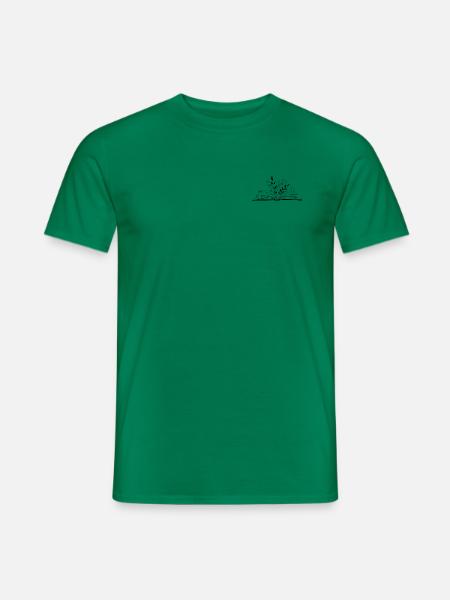 Book of Flowers - Men's T-Shirt - kelly green